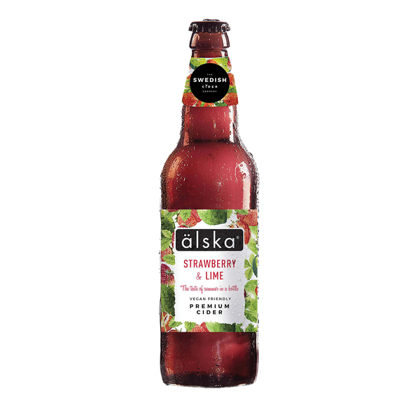 Alska Strawberry & Lime Cider 12 x 500ml