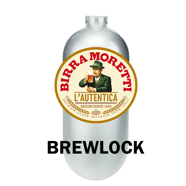 Birra Moretti 20L Brewlock Keg